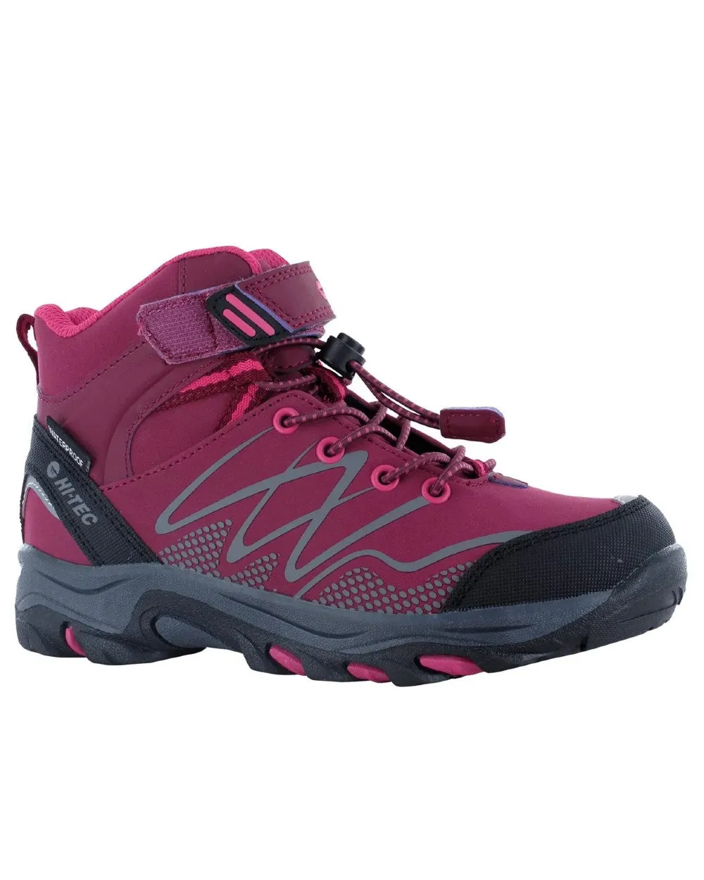 Schuhe Hi-Tec Hi-Tec Kinder Blackout Mid Stiefel