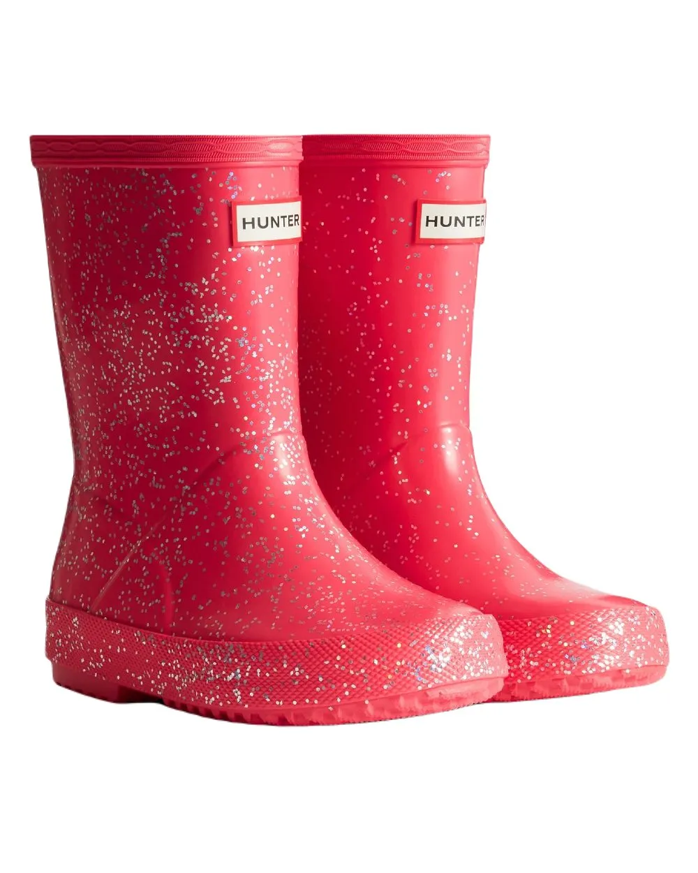 Hunter Gummistiefel Hunter Kids First Original Riesige Glitzer Gummistiefel
