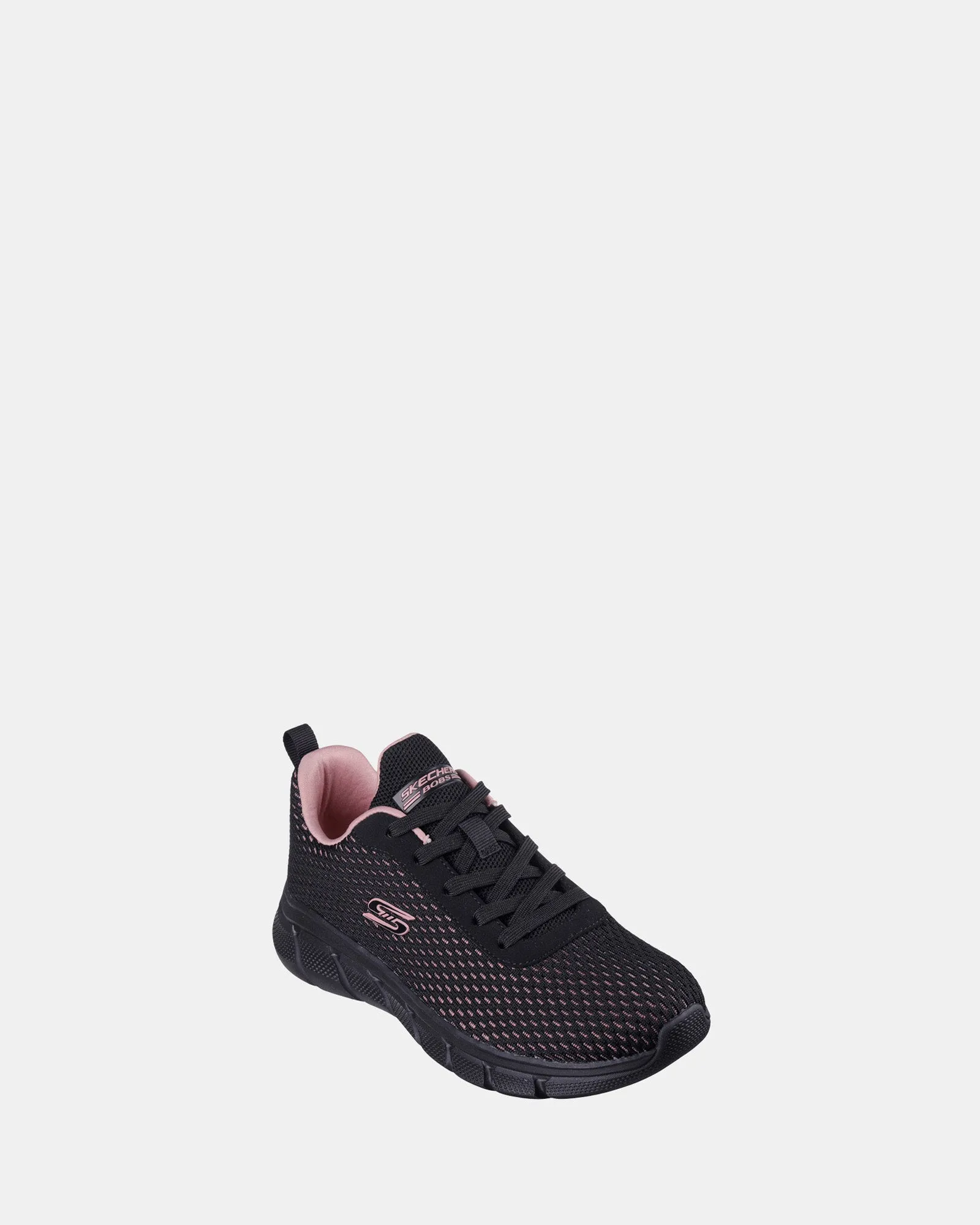 Skechers Schuhe Bobs B Flex - Schneller Schwung Schwarz/Schwarz