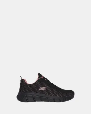 Skechers Schuhe Bobs B Flex - Schneller Schwung Schwarz/Schwarz