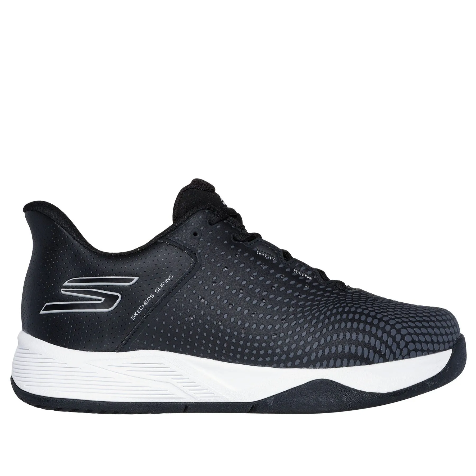 Skechers Schuhe Herren Skechers Slip-ins Relaxed Fit: Viper Court Reload Schwarz/Weiß