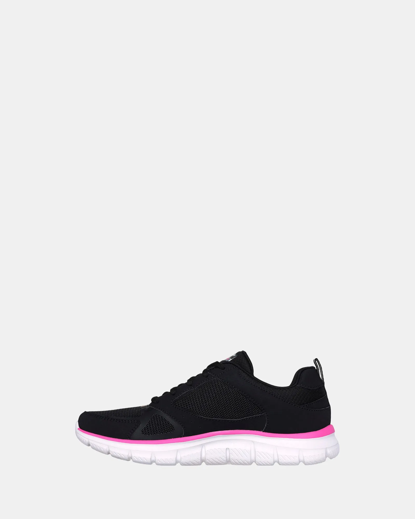 Skechers Schuhe Track Schwarz/Rosa