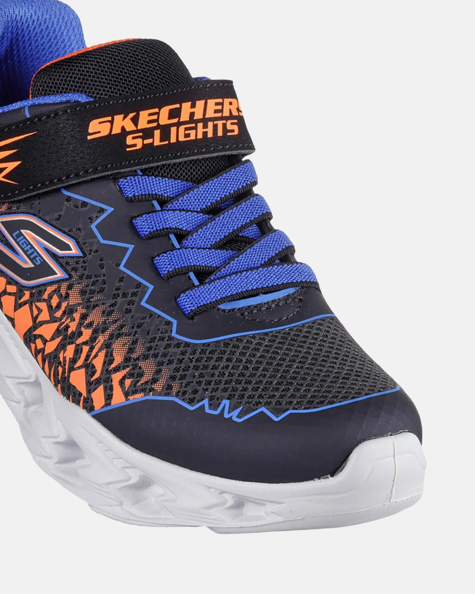 Skechers Schuhe Vortex 2.0 Jugend Schwarz/Blau/Orange