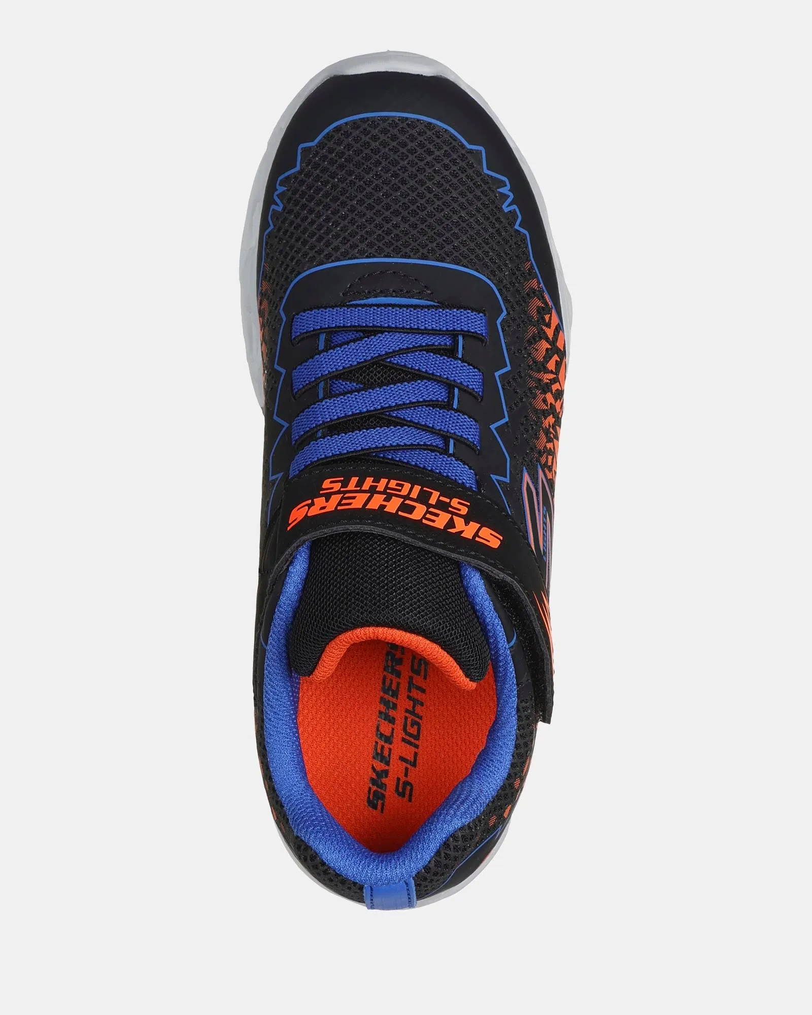 Skechers Schuhe Vortex 2.0 Jugend Schwarz/Blau/Orange