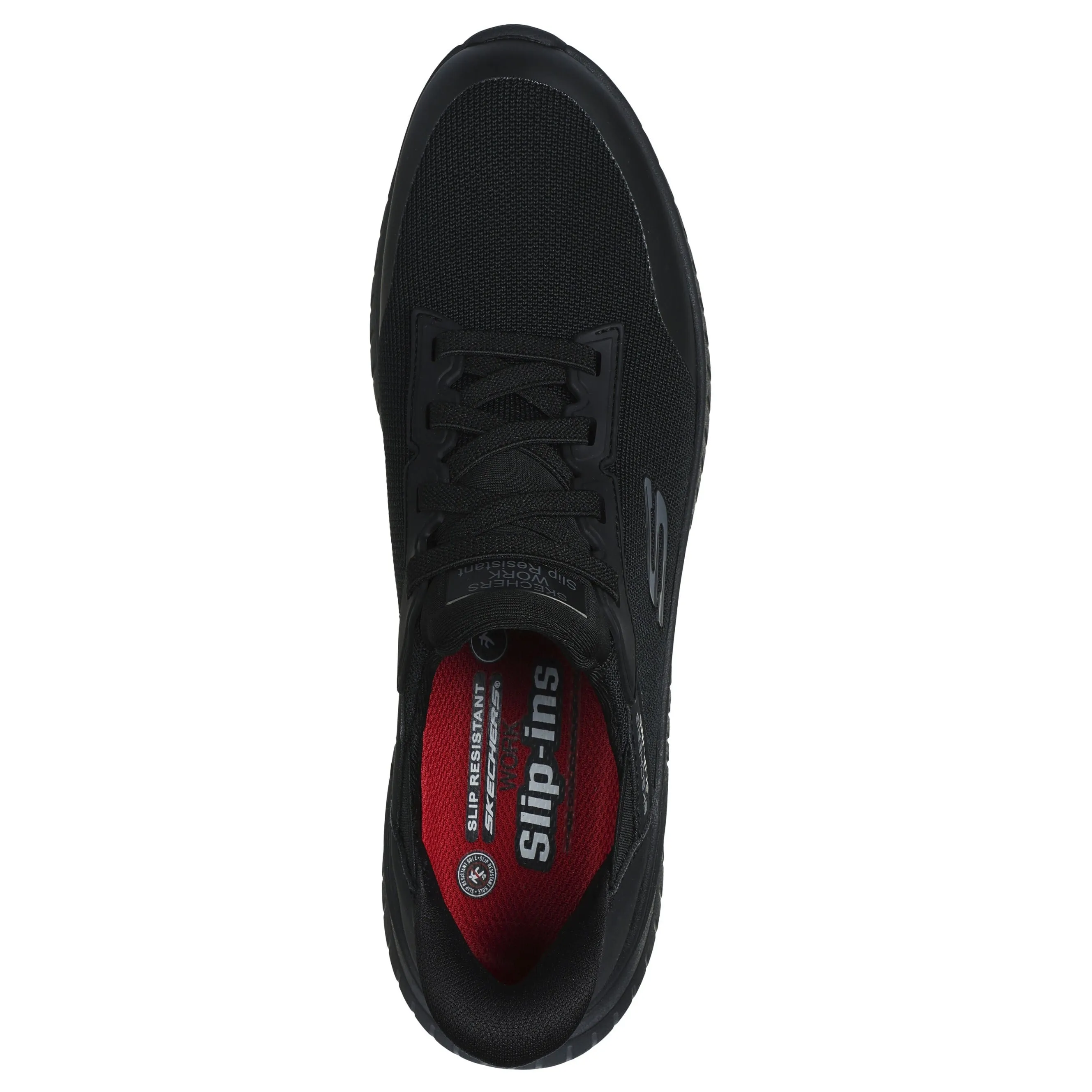 Skechers Schuhe Damen Skechers Slip-Ins Arbeit: Squad Chaos SR - Adelo Schwarz