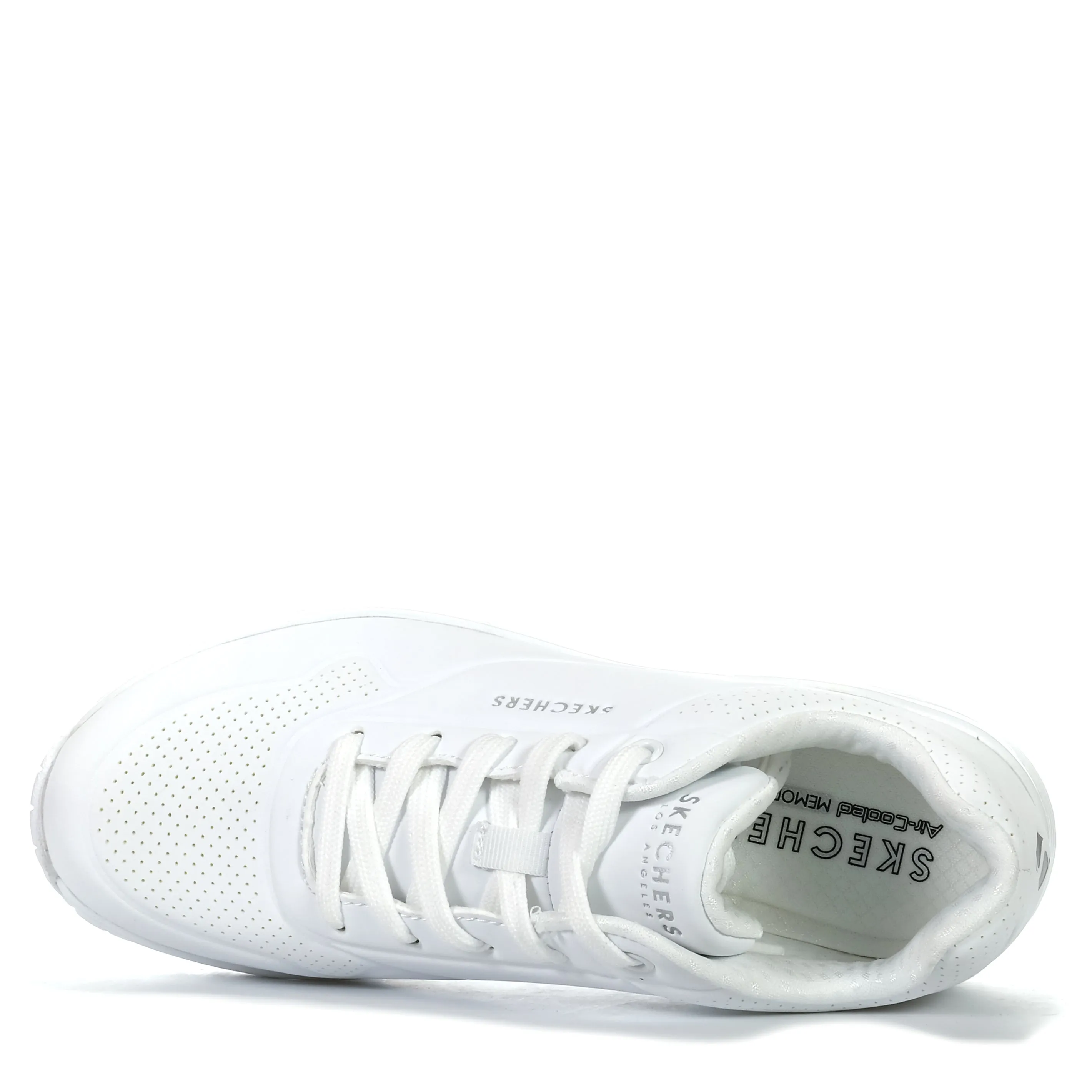 Skechers Uno - Stand On Air 73690 Weiße Schuhe_Skechers