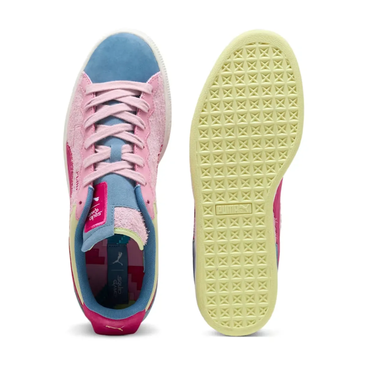  Squid Game Wildleder 'Blauer Horizont Orchidee Sha'