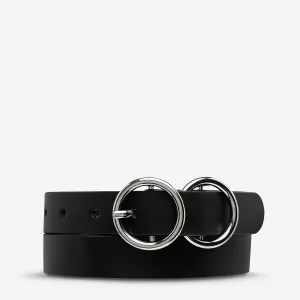 Status-Angst Verlegte Schlanke Schwarze Silber Schuhe_Status-Anxiety