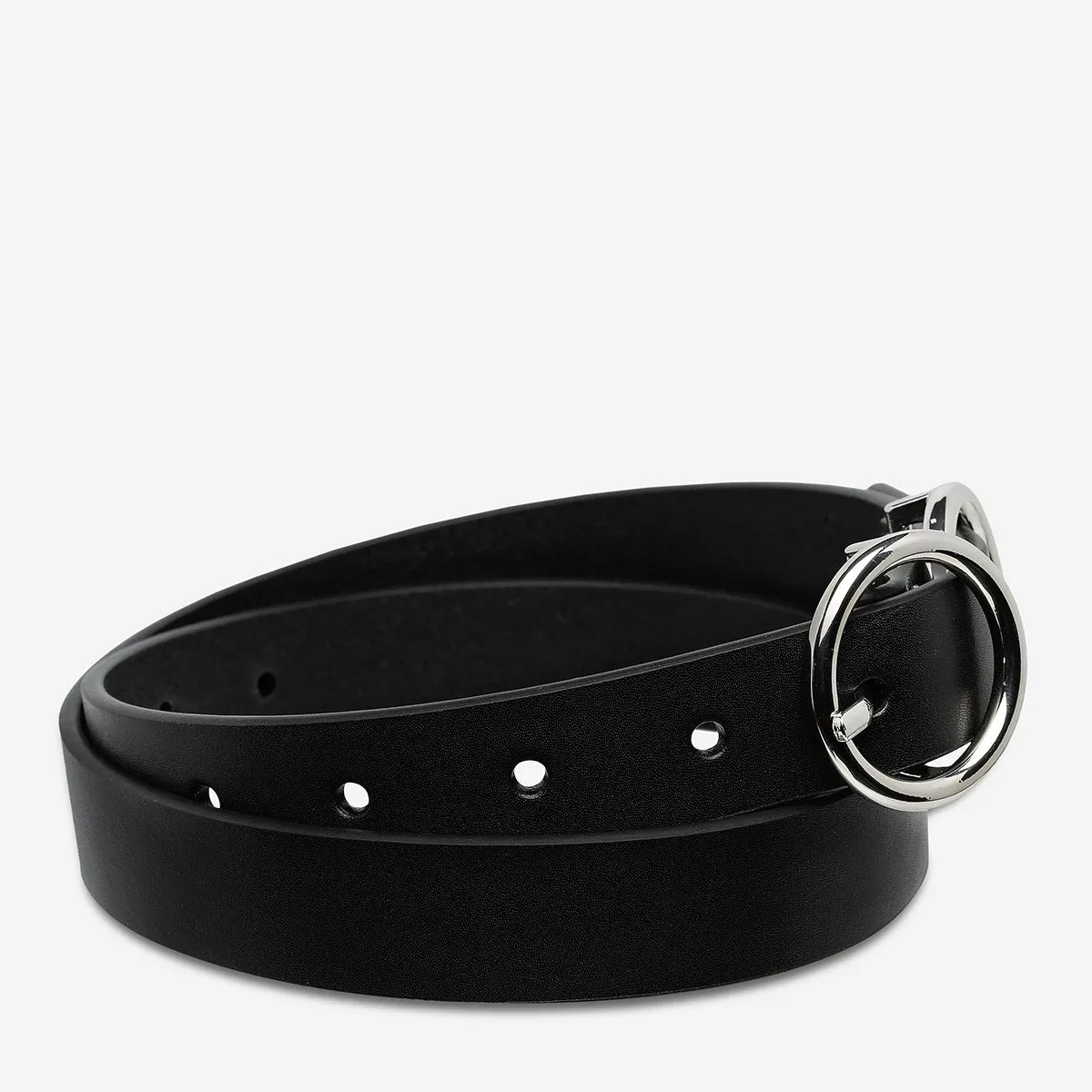 Status-Angst Verlegte Schlanke Schwarze Silber Schuhe_Status-Anxiety