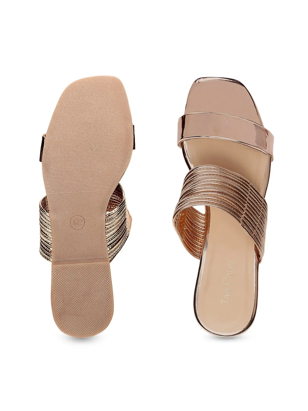 Tao Paris Joy 10016-01 Flache Schuhe in Roségold