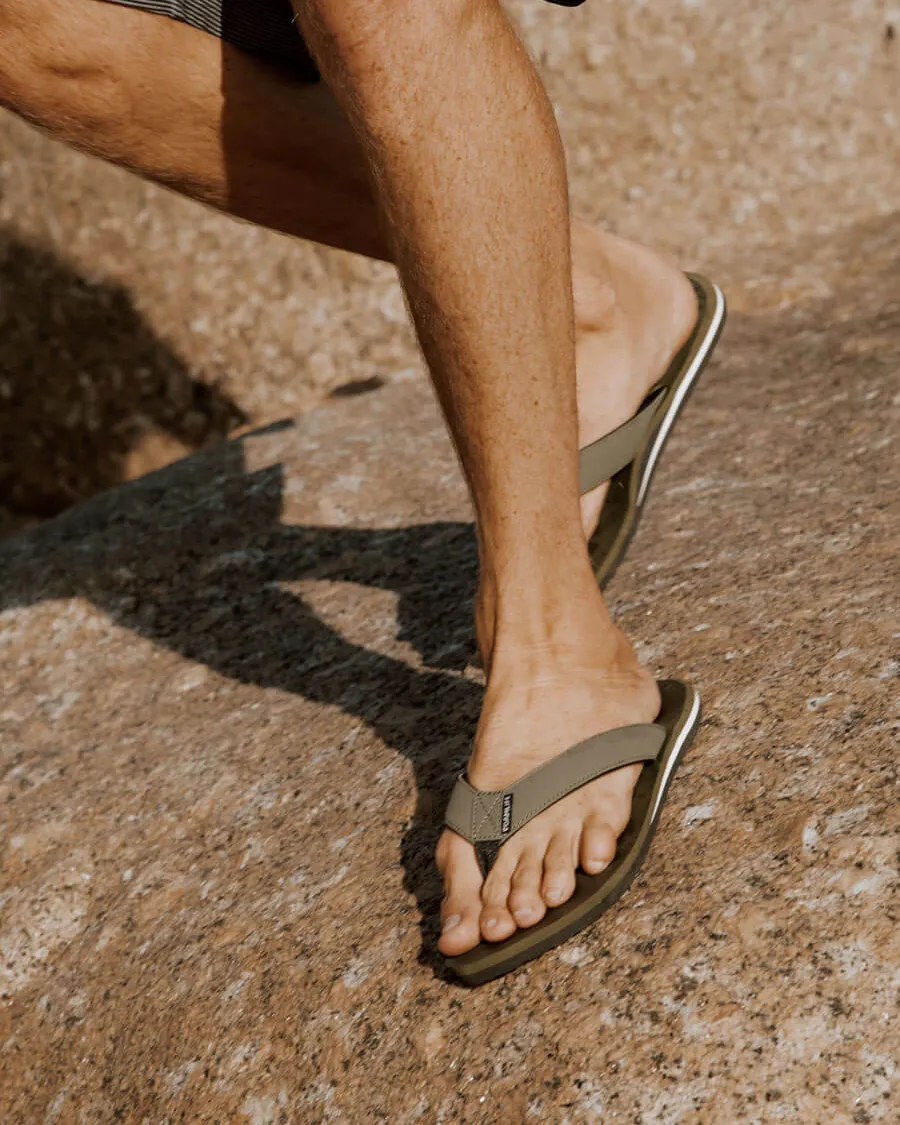 Tarlan Herren Flip-Flops in Olive