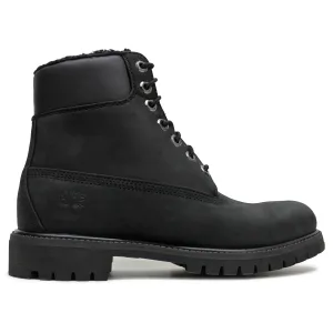 Timberland Premium 6 Zoll gefütterte Lederstiefel für Herren mit geschlossener Spitze