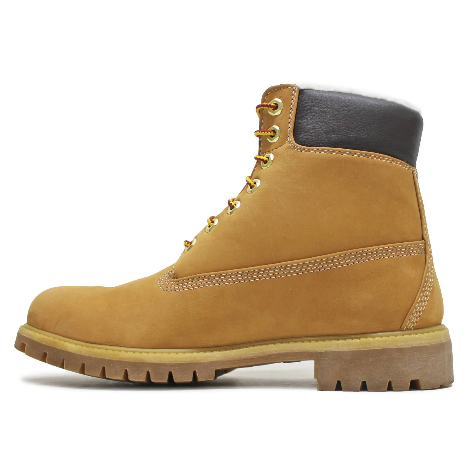 Timberland Premium 6 Zoll gefütterte Lederstiefel für Herren mit geschlossener Spitze