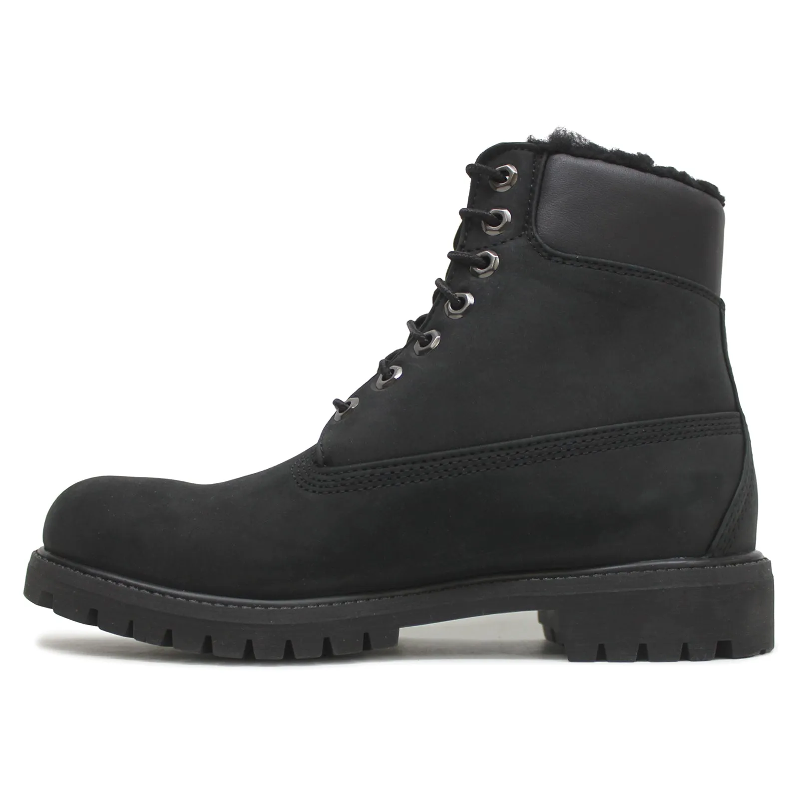 Timberland Premium 6 Zoll gefütterte Lederstiefel für Herren mit geschlossener Spitze