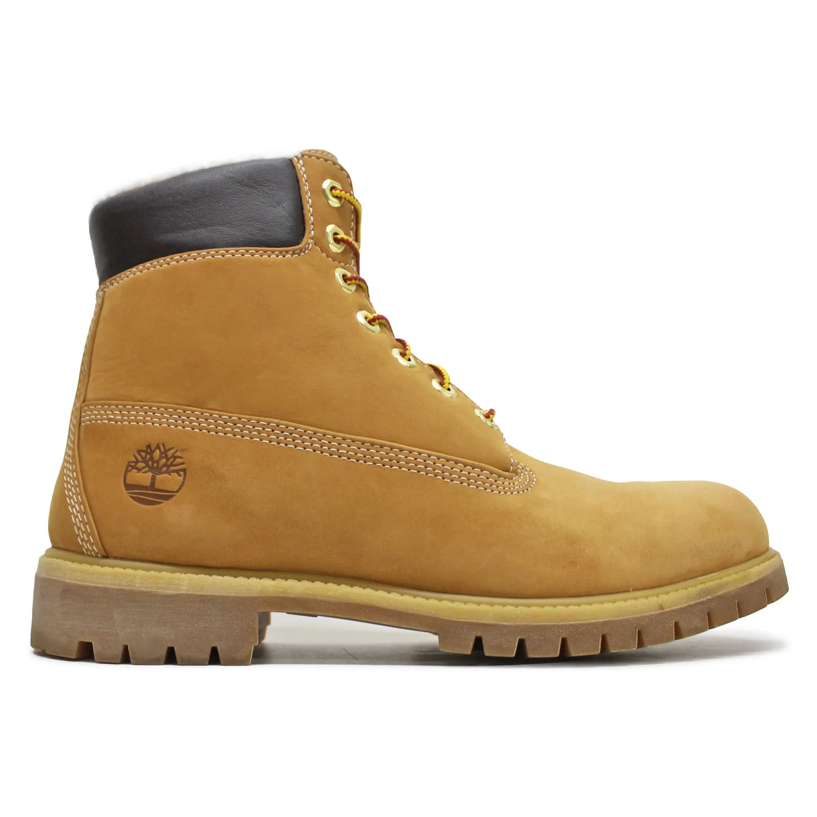Timberland Premium 6 Zoll gefütterte Lederstiefel für Herren mit geschlossener Spitze