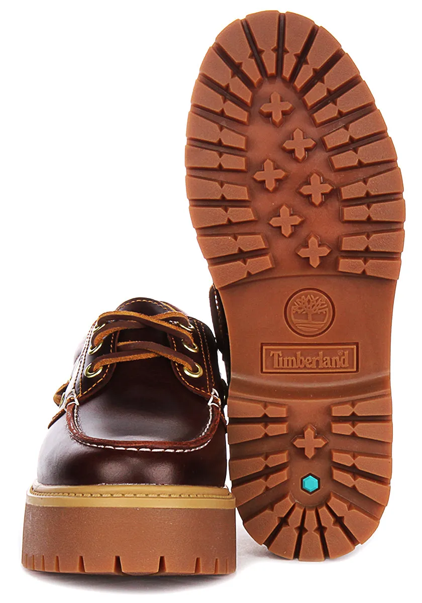 Timberland Street Platform Bootsschuhe A2Qdm in Dunkelbraun für Damen Schuhe Timberland