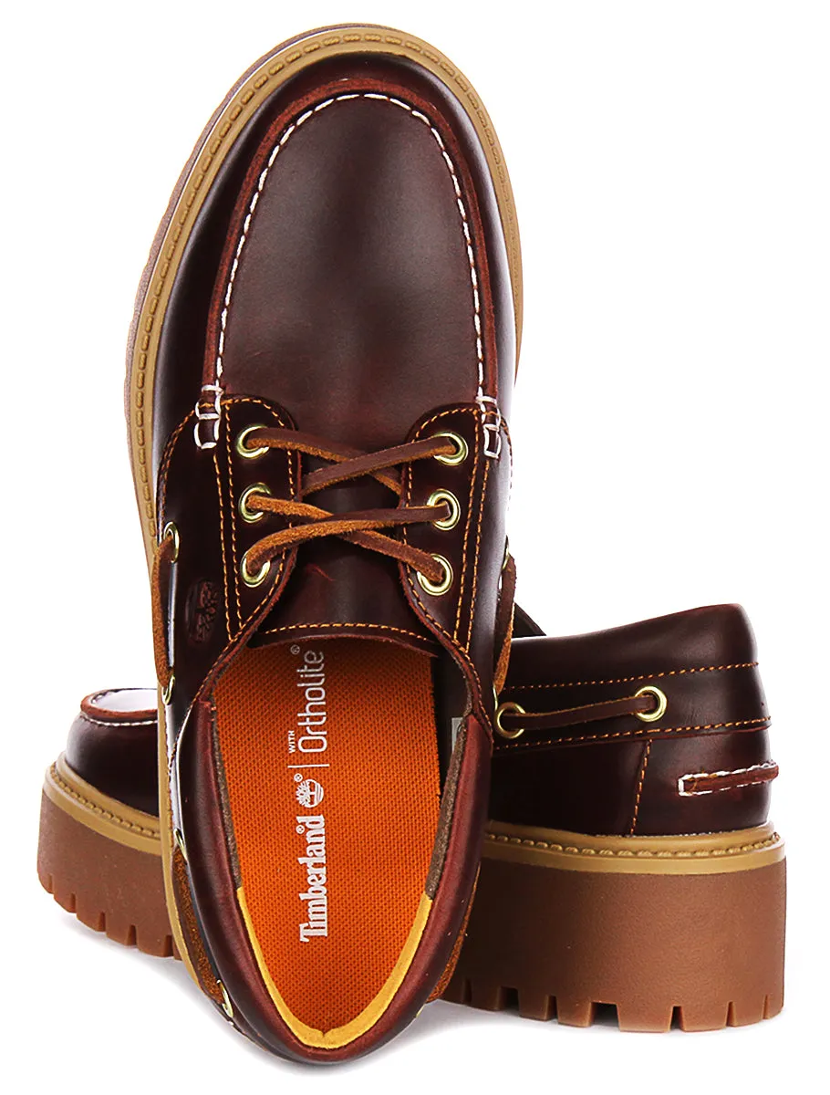 Timberland Street Platform Bootsschuhe A2Qdm in Dunkelbraun für Damen Schuhe Timberland