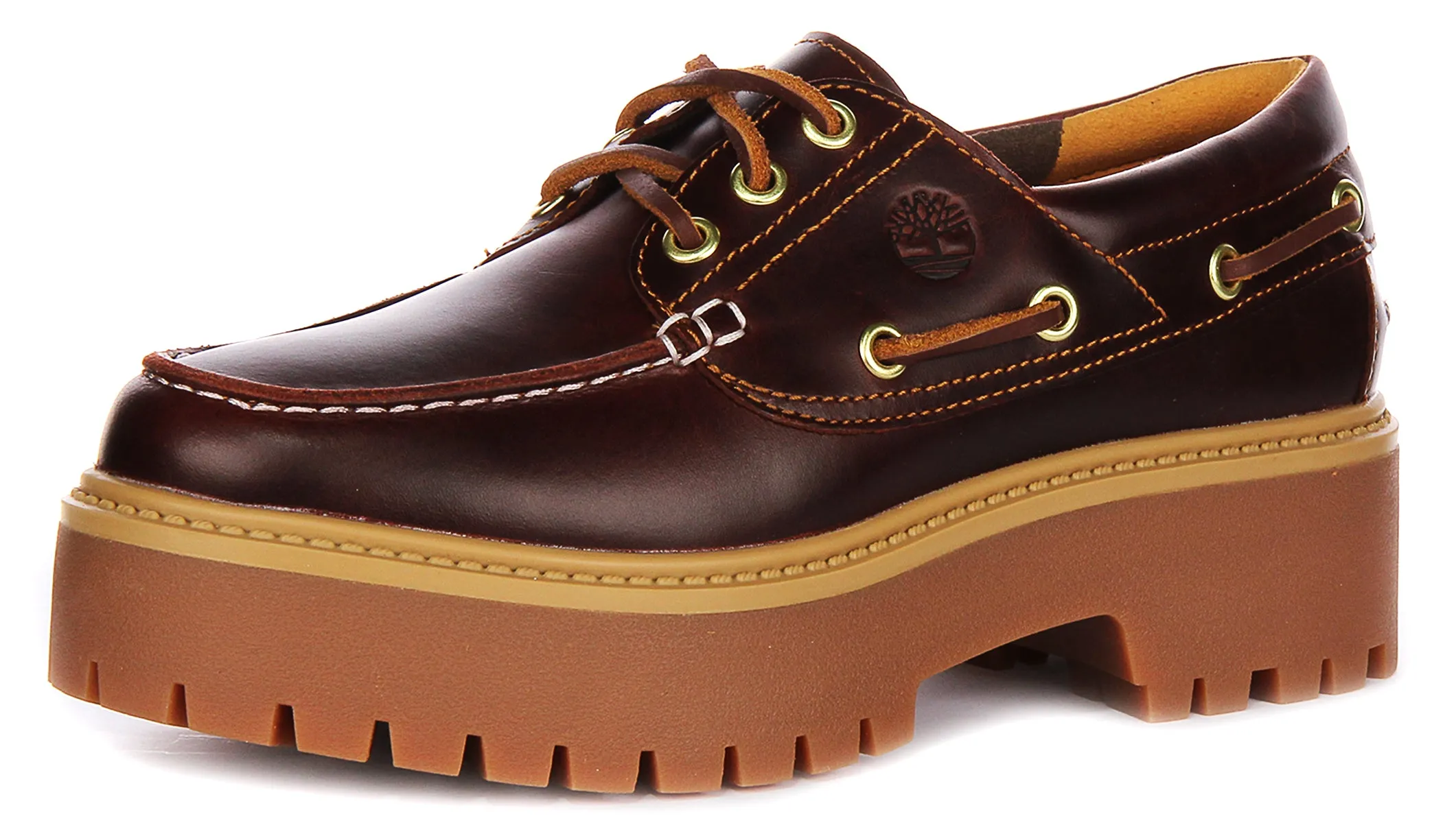 Timberland Street Platform Bootsschuhe A2Qdm in Dunkelbraun für Damen Schuhe Timberland