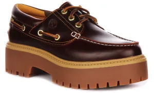 Timberland Street Platform Bootsschuhe A2Qdm in Dunkelbraun für Damen Schuhe Timberland
