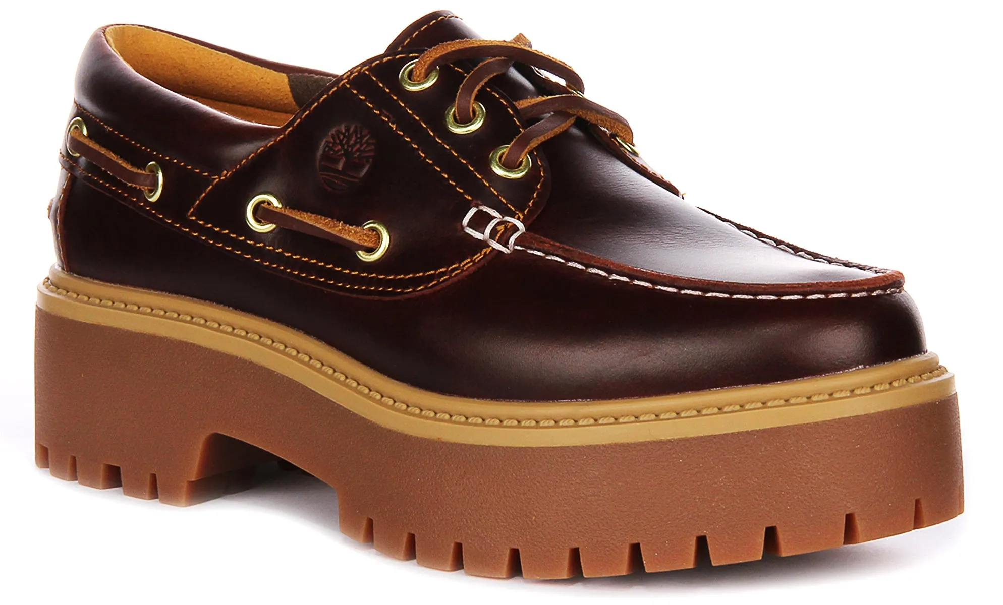 Timberland Street Platform Bootsschuhe A2Qdm in Dunkelbraun für Damen Schuhe Timberland