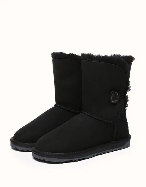 UGG EVERAU® Kurze Knopf-UGG-Schuhe