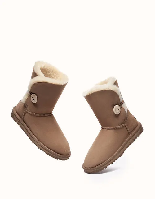 UGG EVERAU® Kurze Knopf-UGG-Schuhe