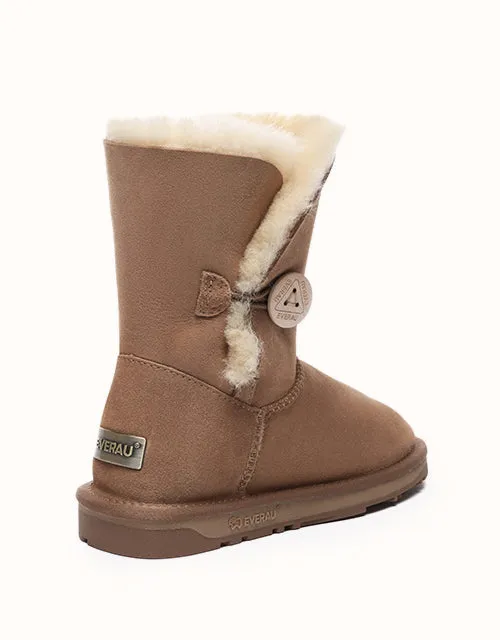 UGG EVERAU® Kurze Knopf-UGG-Schuhe