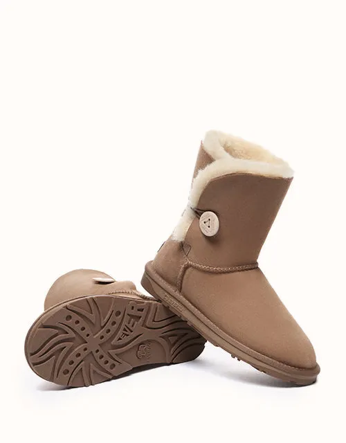 UGG EVERAU® Kurze Knopf-UGG-Schuhe