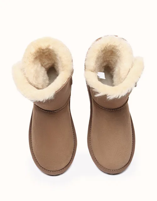UGG EVERAU® Kurze Knopf-UGG-Schuhe