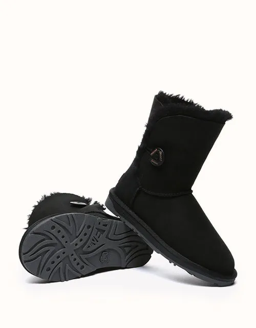 UGG EVERAU® Kurze Knopf-UGG-Schuhe