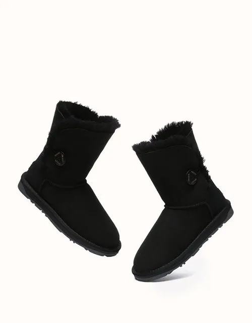 UGG EVERAU® Kurze Knopf-UGG-Schuhe