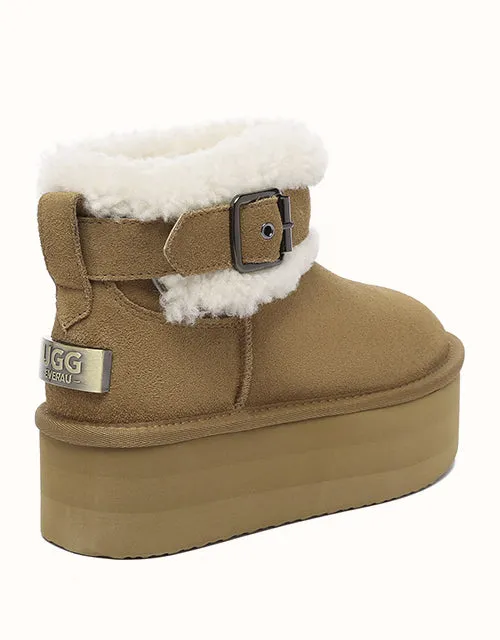 UGG EVERAU® Ula Plateau-Stiefel UGG Schuhe