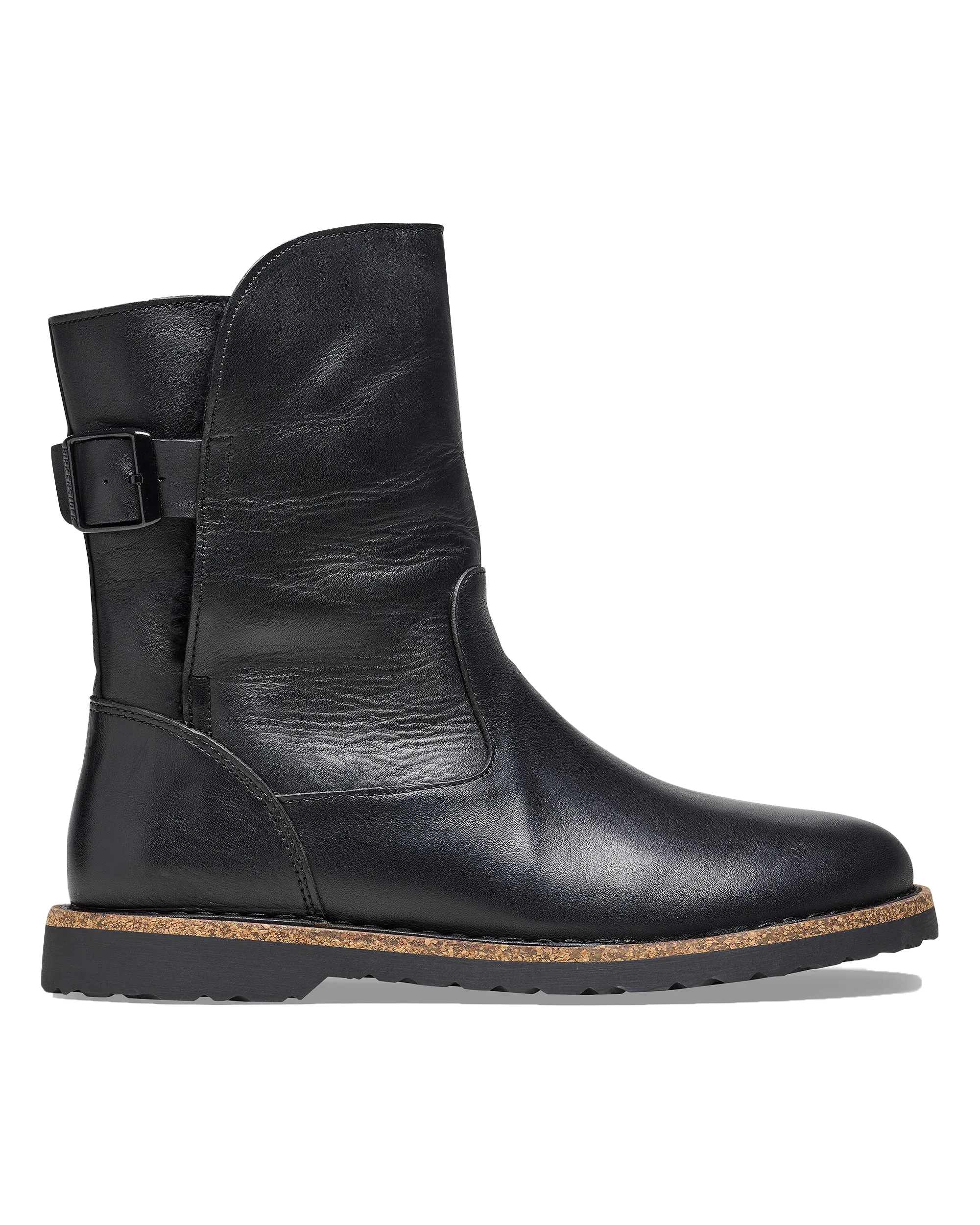 Uppsala Naturleder Stiefel in Schwarz