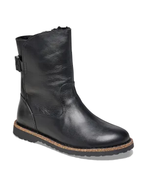 Uppsala Naturleder Stiefel in Schwarz