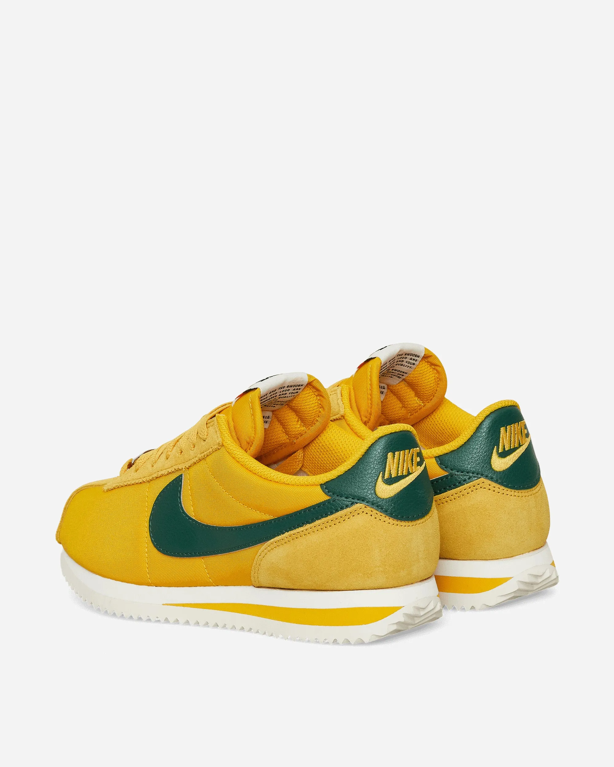 Cortez Textile Sneakers für Damen in Gelbocker / Gorge Grün