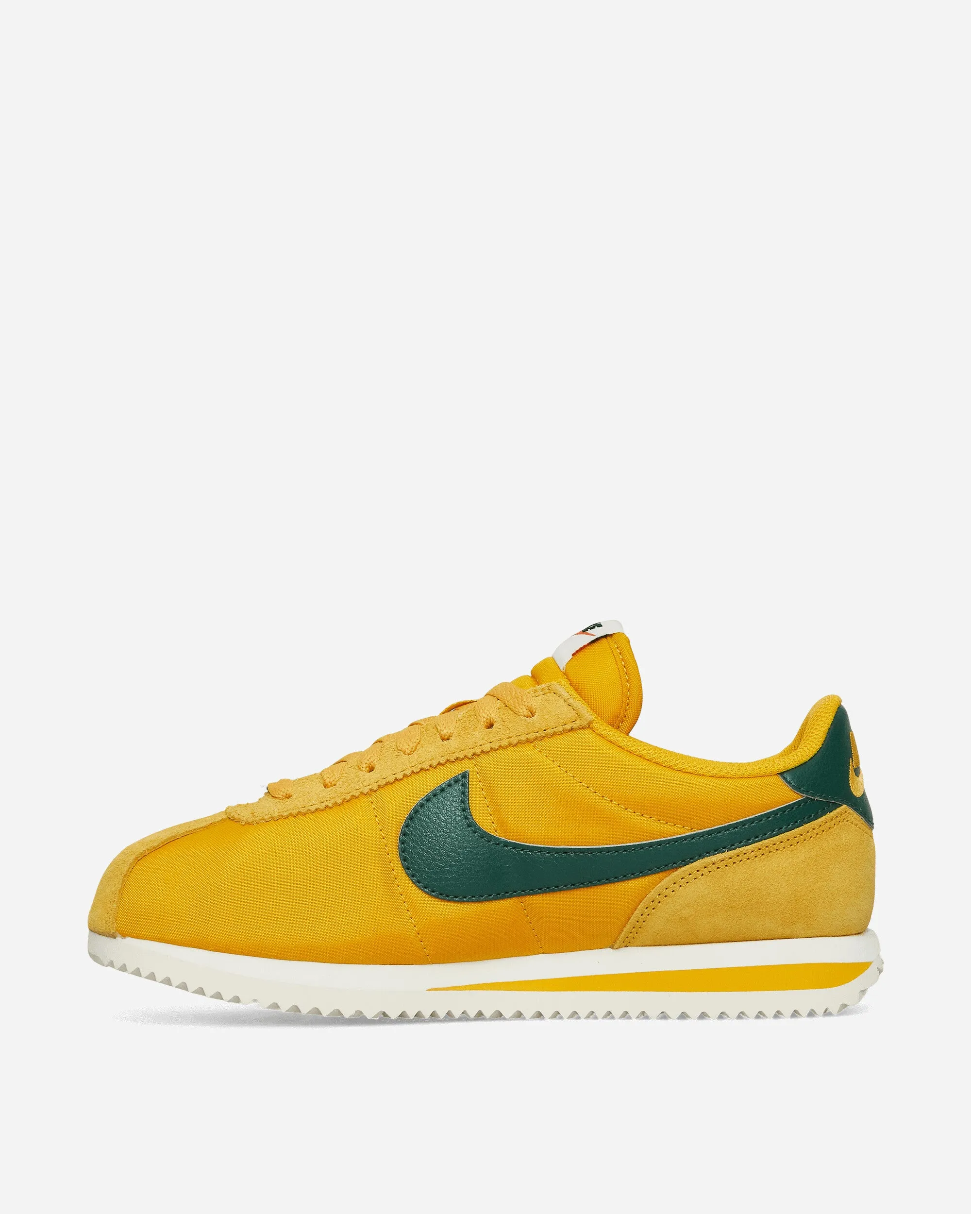 Cortez Textile Sneakers für Damen in Gelbocker / Gorge Grün