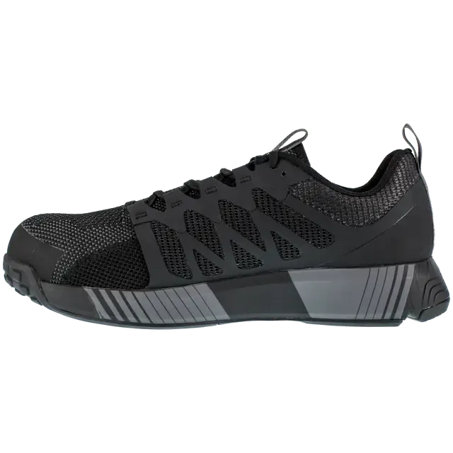 Damens Fusion Flexweave® Composite-Zehen Sport-Arbeitsschuh Schwarz/Grau