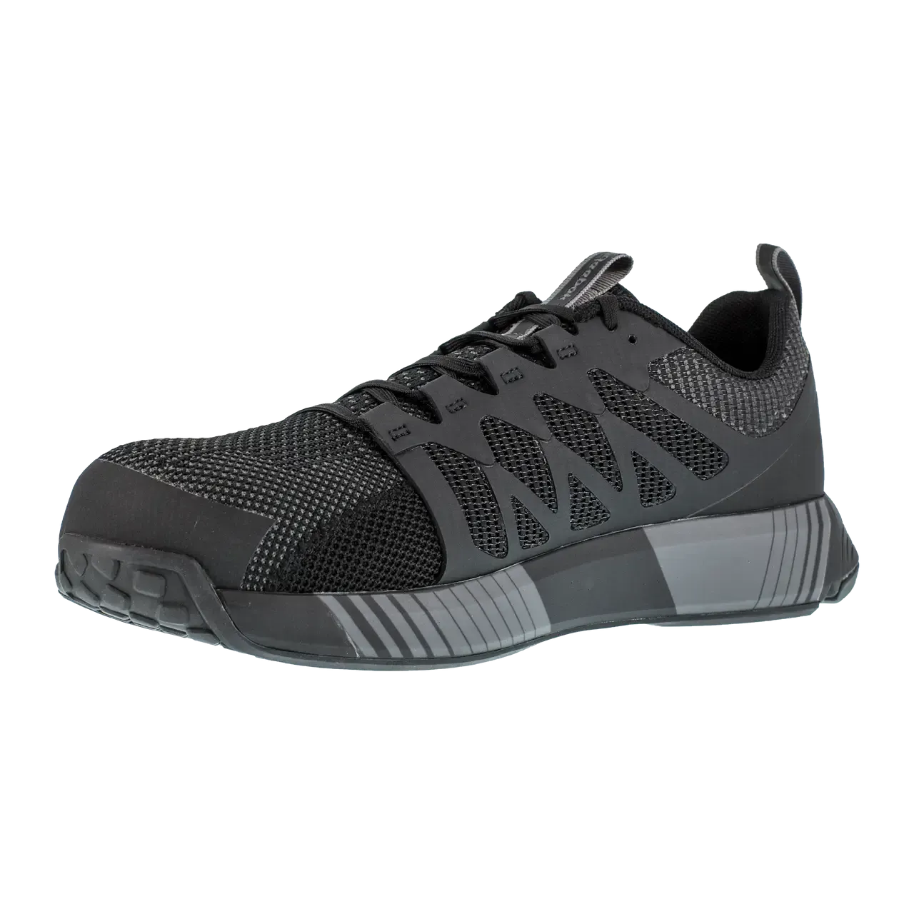 Damens Fusion Flexweave® Composite-Zehen Sport-Arbeitsschuh Schwarz/Grau