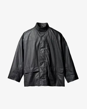 YEEZY GAP ENGINEERED BY BALENCIAGA beschichtete Baumwolle Light Black Parka