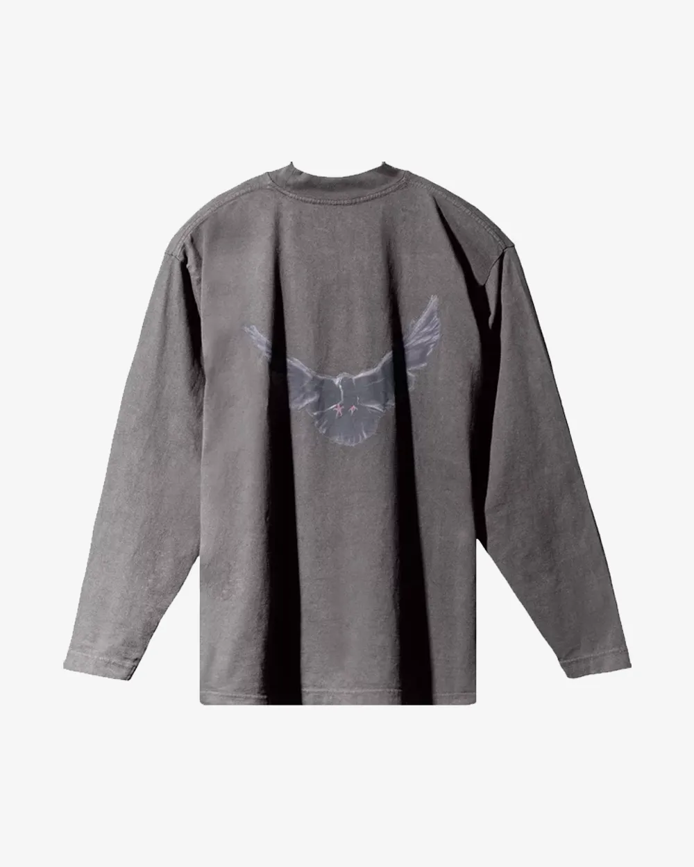 YEEZY GAP ENGINEERED BY BALENCIAGA TAUBENGRAUES LANGSCHNITT-T-SHIRT