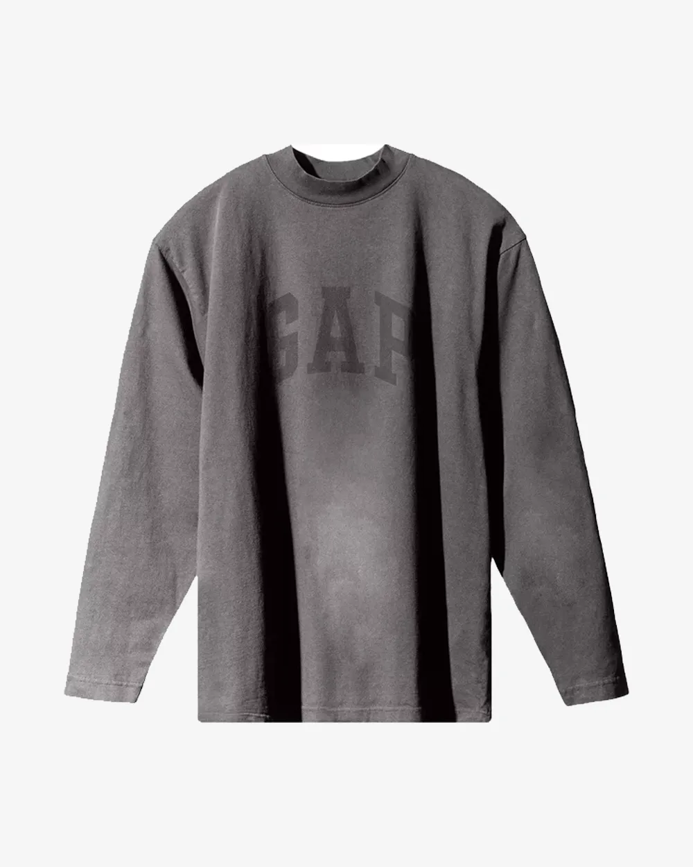 YEEZY GAP ENGINEERED BY BALENCIAGA TAUBENGRAUES LANGSCHNITT-T-SHIRT