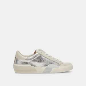 ZINA SNEAKERS CHROME LEDER MIT VINTAGE-OPTIK