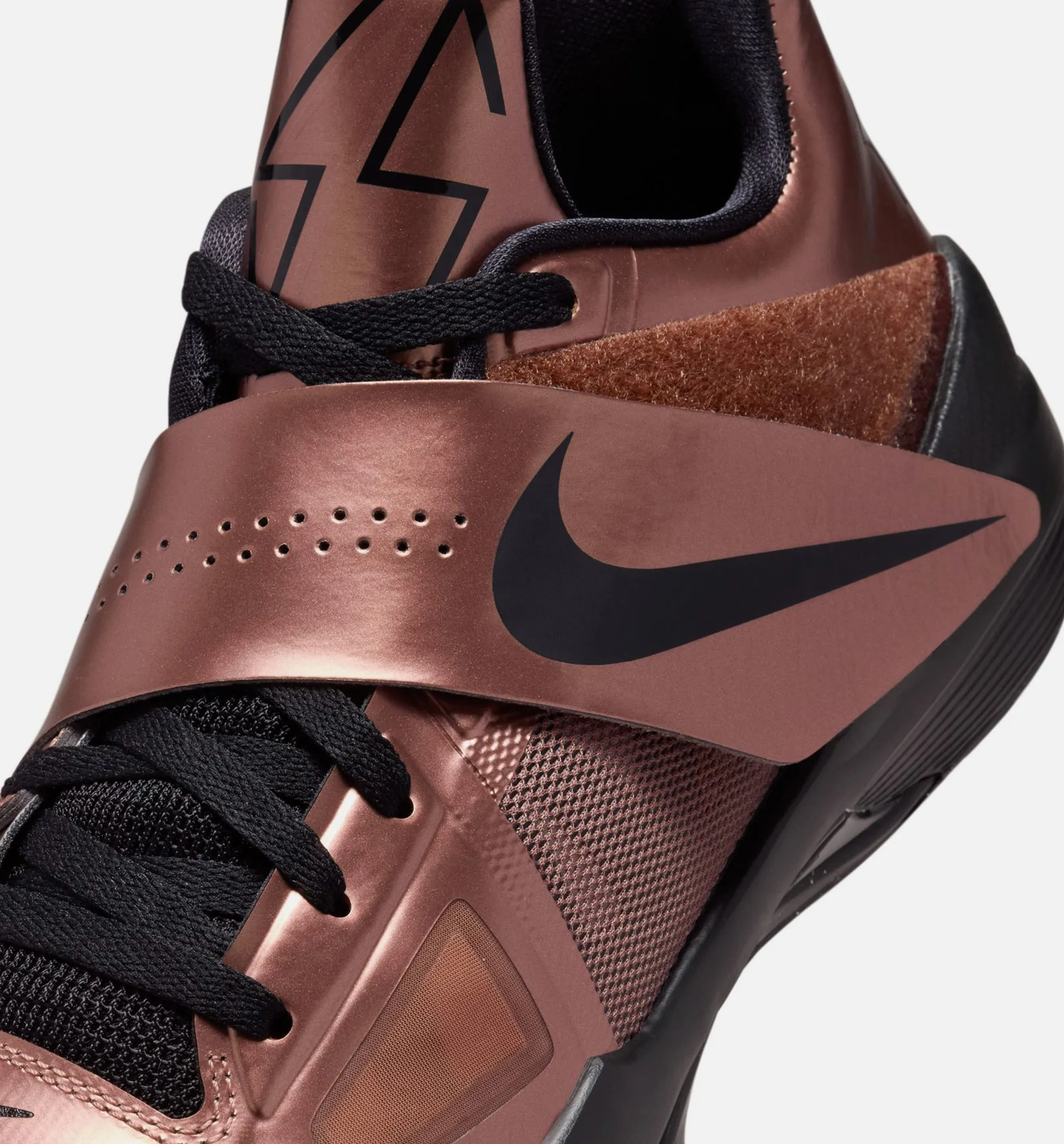 Zoom KD 4 Weihnachten Herren Lifestyle-Schuh - Metallisches Kupfer/Schwarz