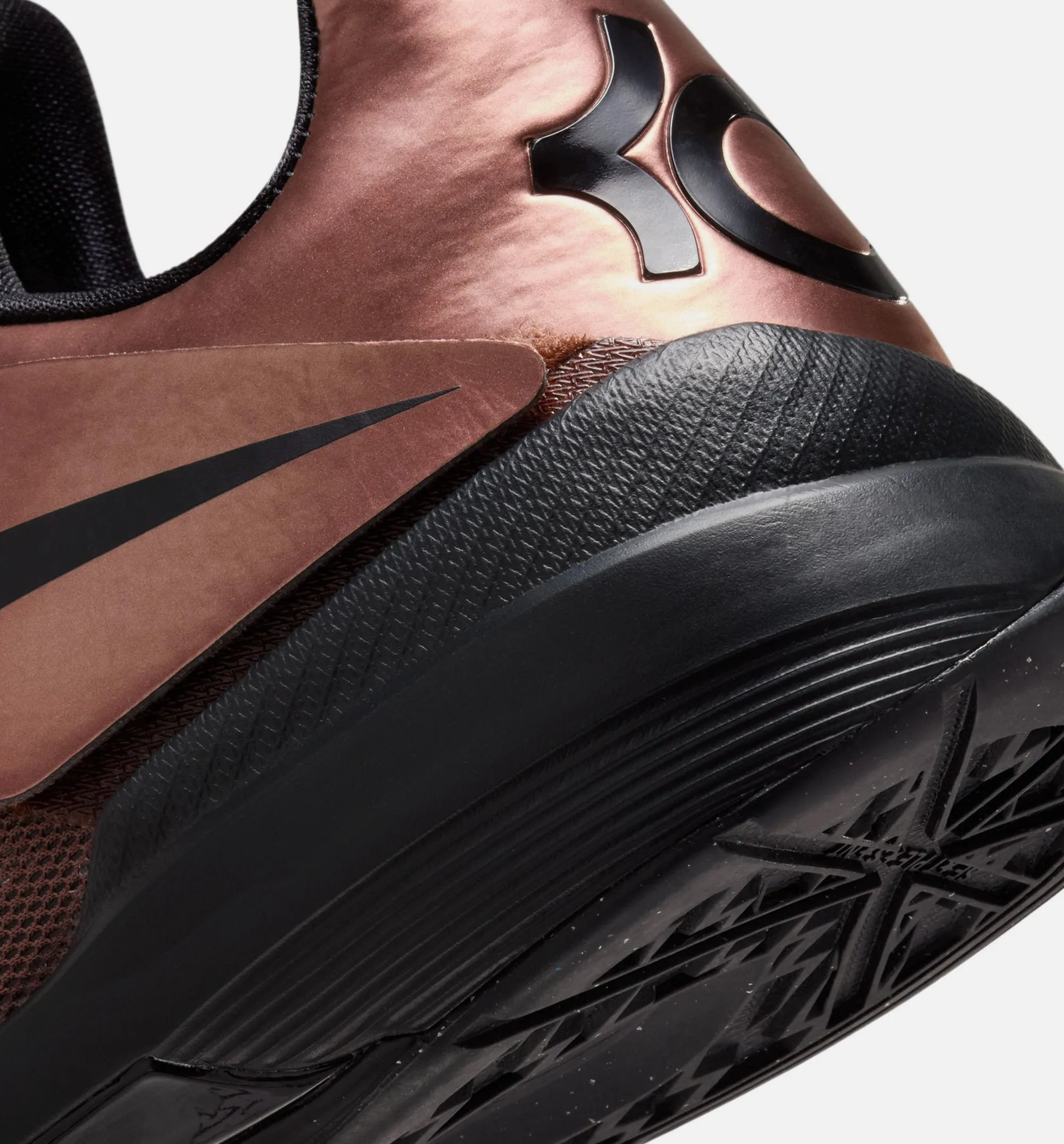 Zoom KD 4 Weihnachten Herren Lifestyle-Schuh - Metallisches Kupfer/Schwarz
